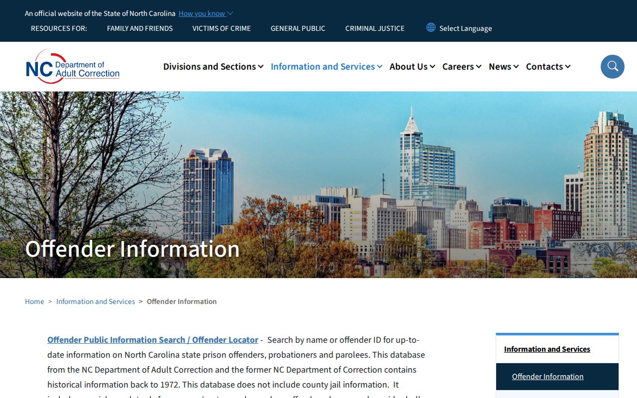 Clay County arrest records NCDAC custody search gateway