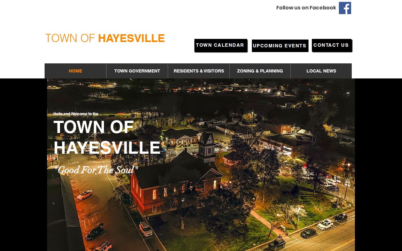 Hayesville criminal records context at the official Town Hall site